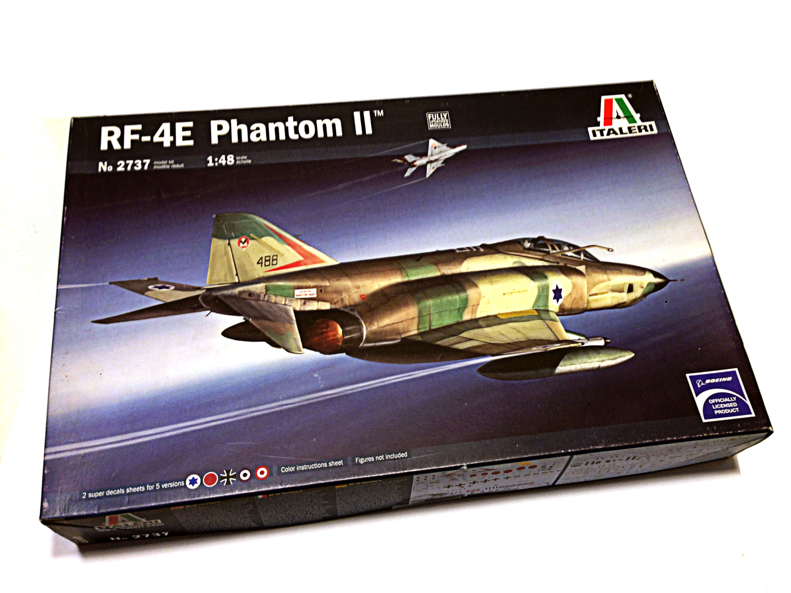 RF-4E Phantom II Italeri 1/48